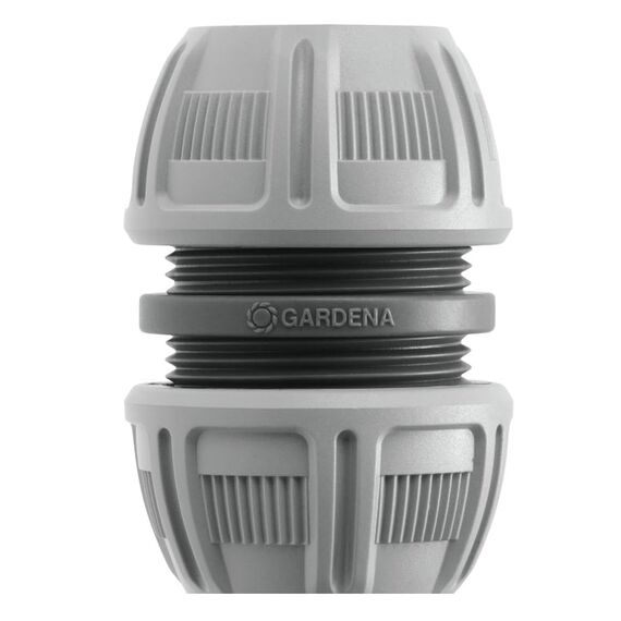 Gardena Reparator 13 mm (1/2 Zoll) und 15 mm (5/8 Zoll): Schlauchreparatur schnell und einfach ohne Werkzeug, Power Grip, hohe Haltekraft, verpackt (18232-20) (Packung mit 4)