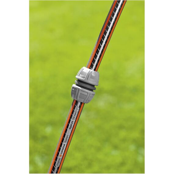 Gardena Reparator 13 mm (1/2 Zoll) und 15 mm (5/8 Zoll): Schlauchreparatur schnell und einfach ohne Werkzeug, Power Grip, hohe Haltekraft, verpackt (18232-20)