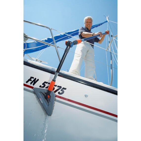 Gardena Gelenk-Waschbürste: Reinigungsbürste mit Gelenk für das Cleansystem, zur Reinigung schwer erreichbarer und empfindlicher Bereiche (5560-20)