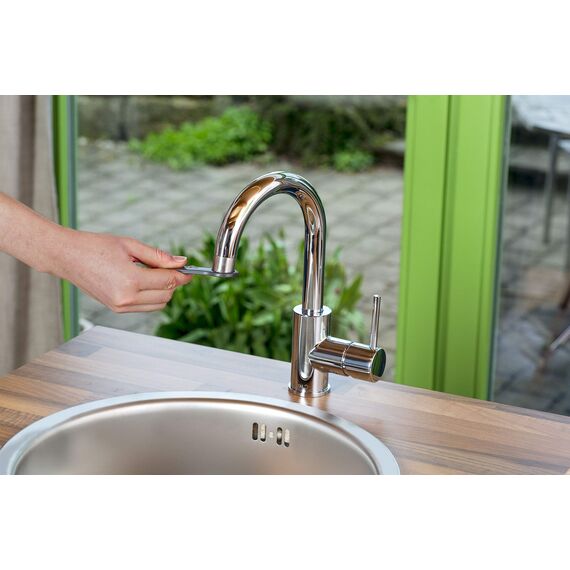 Gardena Hahnverbinder für Indoor-Wasserhähne: Anschluss für Indoor-Wasserhähne & Schlauchverbinder 13 mm (1/2 Zoll) und 15 mm (5/8 Zoll): Steckverbinder für den Schlauchanfang, Griffmulden