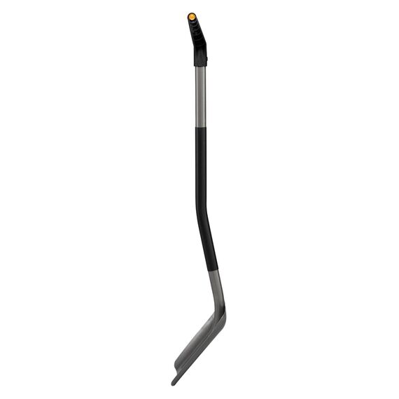 Fiskars Schaufel, Breite: 23 cm, Länge: 131,7 cm, SoftGrip, Hochwertiger Borstahl, Grau/Schwarz, Ergonomic, 1066712
