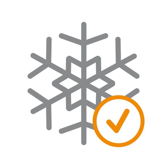 Fiskars Kinder-Schaufel, Länge: 88 cm, Kunststoff-Blatt/Aluminium-Stiel, Blau/Orange, MyFirst Fiskars, 1001421