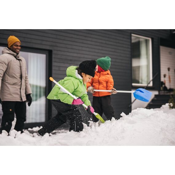 Fiskars Kinder-Schaufel, Länge: 88 cm, Kunststoff-Blatt/Aluminium-Stiel, Blau/Orange, MyFirst Fiskars, 1001421