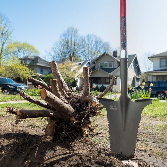 Radius Garden 22511 Root Slayer XL Wurzel-Spaten, Rot