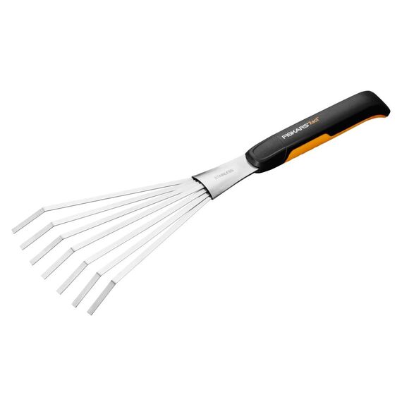 Fiskars 315520-1001 Xact Gartenrechen, Stahl