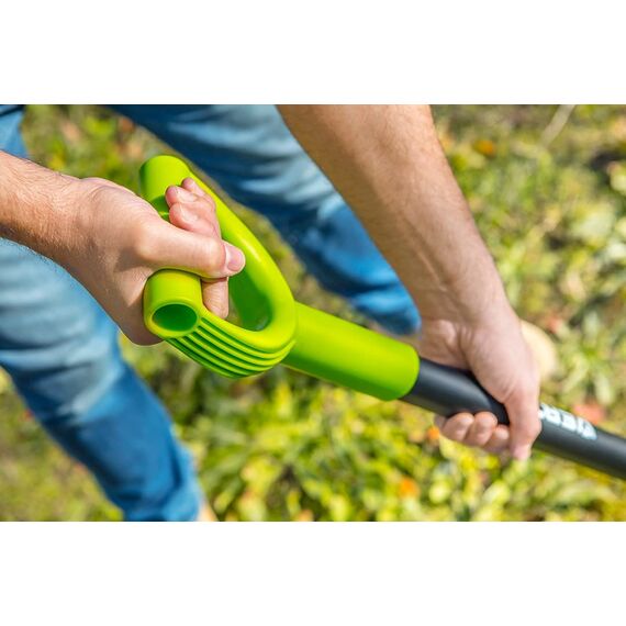 VERTO Spaten Schaufel Gärtnerspaten gehärteter Stahl Hochwertiger Ergonomic Mit Metallschaft Solid Garden Qualitätsstahl zum Umgraben und Ausheben - Grün und Schwarz