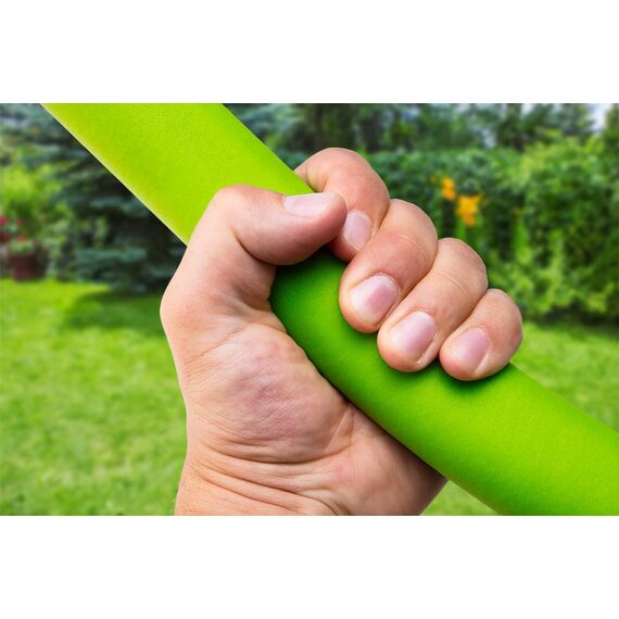 VERTO Spaten Schaufel Gärtnerspaten gehärteter Stahl Hochwertiger Ergonomic Mit Metallschaft Solid Garden Qualitätsstahl zum Umgraben und Ausheben - Grün und Schwarz