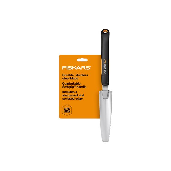 Fiskars 315540-1001 Xact Garten-Unkrautjäter, schwarz/Silber, Weeder, US import