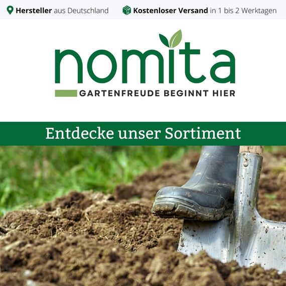 Rekord Aluminium Gartenrechen (62 cm Arbeitsbreite) – Leichter 16-Zinken-Rechen ohne Stiel | ideal für Laub, Rasenschnitt & Planierarbeiten | Stabiler Gartenrechen aus Aluminium