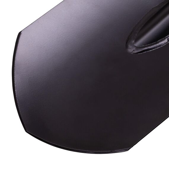 MIVOS Spitz-Spaten aus Gehärtetem Stahl - 75 cm - Mini Feldspaten mit Metall-Stiel und D-Griff - Schaufel - Gärtnerspaten - Kleine Spitzschaufel für Garten- und Bauarbeiten - Made in EU