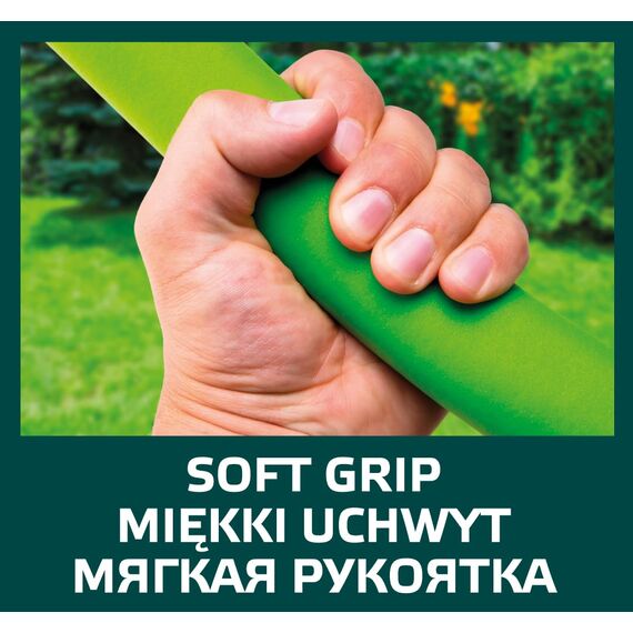 VERTO Spaten Schaufel Gärtnerspaten gehärteter Stahl Hochwertiger Ergonomic Mit Metallschaft Solid Garden Qualitätsstahl zum Umgraben und Ausheben - Grün und Schwarz