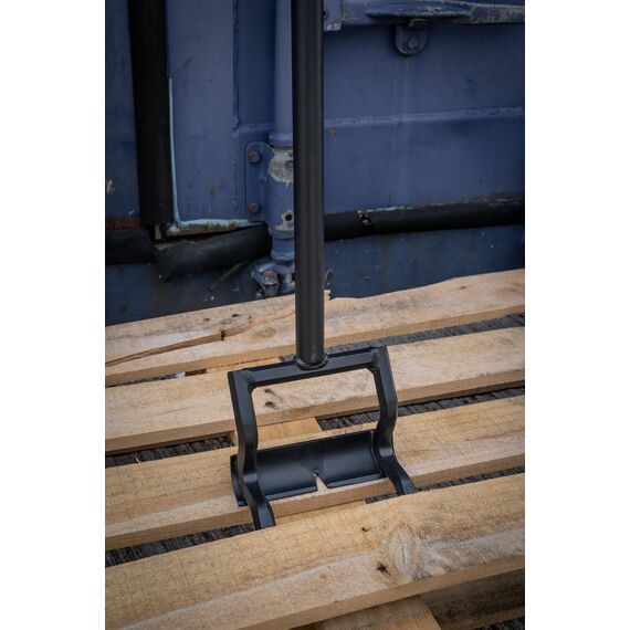 Roughneck Palettenheber 43“ (Länge 1100 mm, Brecheisen für Abbrucharbeiten + Paletten, großer Backenabstand speziell für Paletten, Nageleisen, pulverbeschichtet) 484140