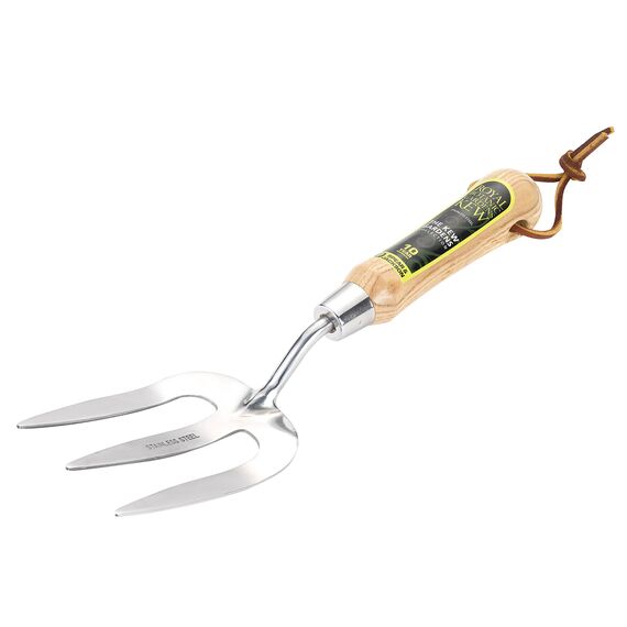 Spear & Jackson 3056KEW Kew Gardens Neverbend Edelstahl 3-teiliges Handwerkzeug-Geschenkset – Pflanzkelle, Umpflanzkelle & Unkrautgabel – Spiegelpolierte Edelstahlköpfe