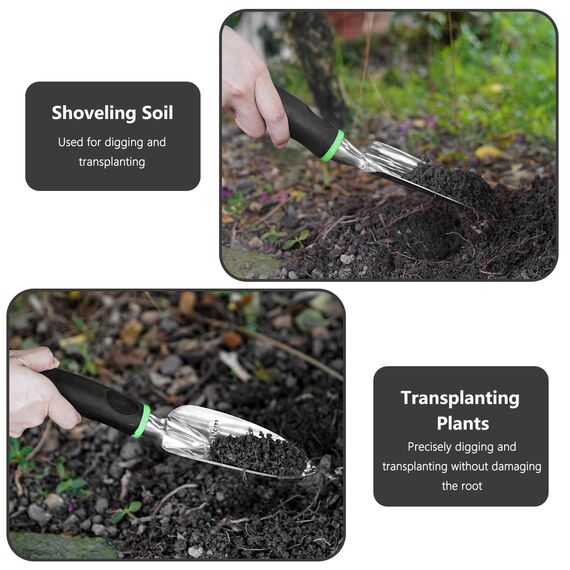 Fixmend Gartenwerkzeug Set, 11 Stück Edelstahl Garten Werkzeug Geschenk-Kit mit Zubehör Werkzeugtasche, Ideale Garten Geschenke für Gartenliebhaber für Frauen für Männer