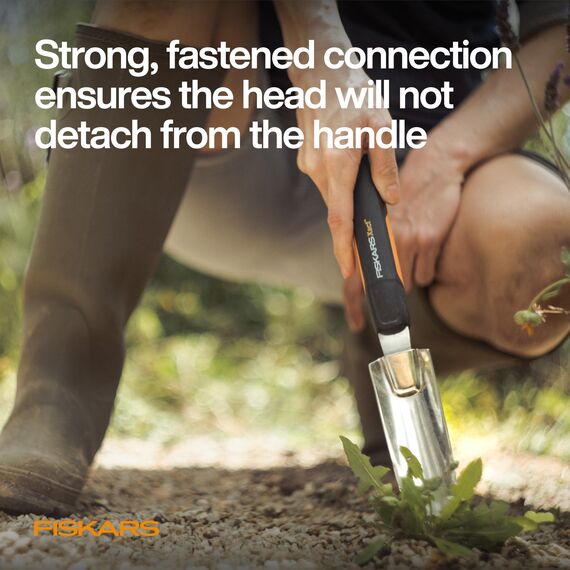 Fiskars 315540-1001 Xact Garten-Unkrautjäter, schwarz/Silber, Weeder, US import