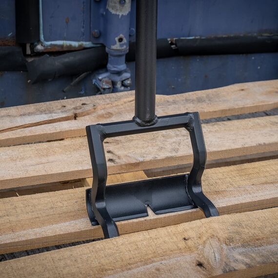 Roughneck Palettenheber 43“ (Länge 1100 mm, Brecheisen für Abbrucharbeiten + Paletten, großer Backenabstand speziell für Paletten, Nageleisen, pulverbeschichtet) 484140