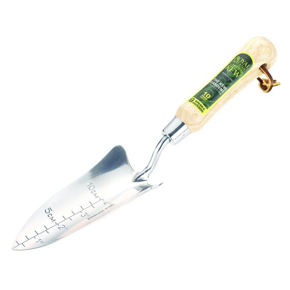 Spear & Jackson 3056KEW Kew Gardens Neverbend Edelstahl 3-teiliges Handwerkzeug-Geschenkset – Pflanzkelle, Umpflanzkelle & Unkrautgabel – Spiegelpolierte Edelstahlköpfe