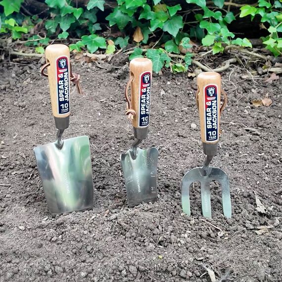 Spear & Jackson 3056GS Neverbend Edelstahl-Geschenk-Set, 3-teilig