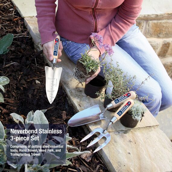 Spear & Jackson 3056GS Neverbend Edelstahl-Geschenk-Set, 3-teilig