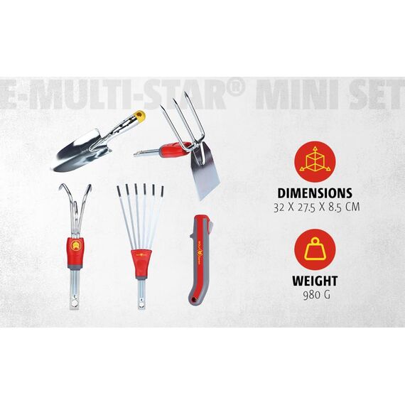 WOLF Garten P262 LU-Z/LA-M/LD-M/LN-M/ZM30, MULTI-STAR MINI-SET