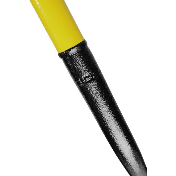 JCB - Professioneller Gartenspaten aus massivem geschmiedetem, profiliertem Karbonstahl – Professionelle Gartenwerkzeuge mit langem Griff – für Heimwerker, Pflanzen, Zäune, Grenzen, Metalldetektion