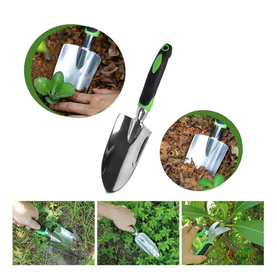 Gardening Hand Tools 6 Pieces Garden Tool Set Outdoor Hand Tools Heavy Duty Garden Tool Set Garden Tool Kit Gifts for Parents and Kids
