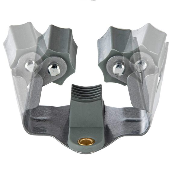 ONVAYA Gerätehalter Klemmfix | Wandhalter aus Federstahl 15er Set | Gerätehalterleiste | Werkzeughalter | Besenhalter | inkl. Arbeitshandschuhe | Inklusive Dübel und Schrauben