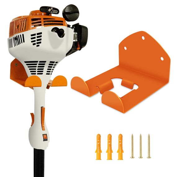 FLEXI RODS Ordnungssystem für Garage, Wandaufhängung, Gartenwerkzeuggestell für Rasentrimmer, Heckenschere, Garagen-Werkzeuge, 1 Stück