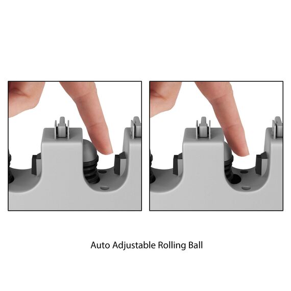 Stalwart Wand-Organizer mit verstellbaren Schlitzen und Haken – Wandhalterung für Werkzeug und Besen – Organisation und Aufbewahrung für Küche und Garage