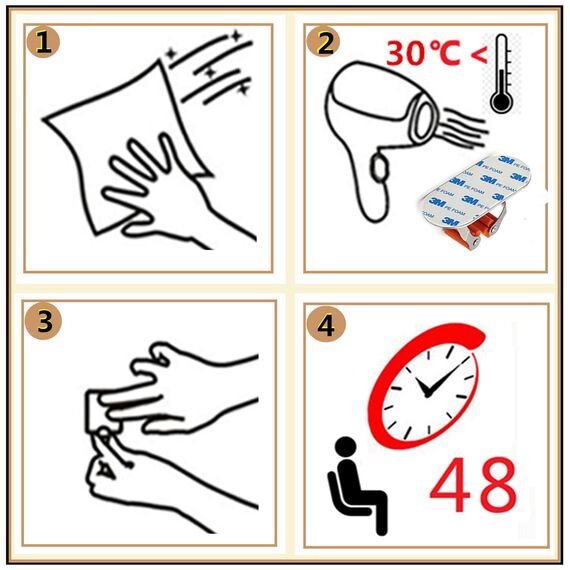Meiyijia Besenhalter für die Wand, multifunktional, Bohren von Schrauben und selbstklebend, Mop Halterung, 304 gebürstet, Edelstahl, zum Aufhängen von Werkzeugen, 2 Stück
