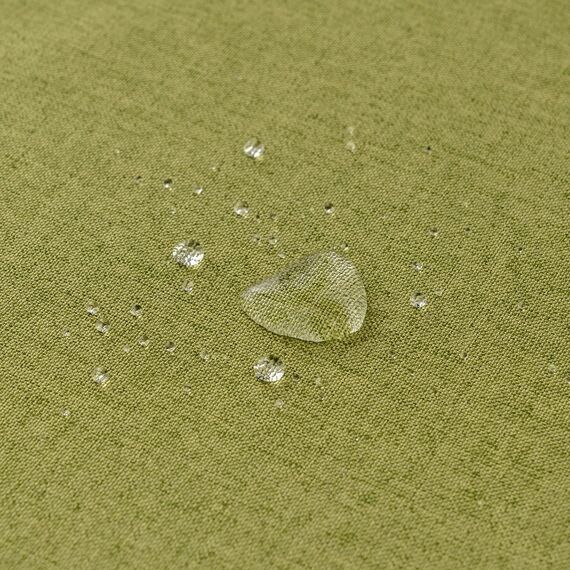 EMEMA Kissenbezug Outdoor Wasserdicht Sofakissen Wasserfest Dekokissen Kissenbezüge Dekorativ Kissen Kissenhülle aus Polyster für Garten Sofa Wohnzimmer Bett 2er Set 45x45 cm Gras-Grün