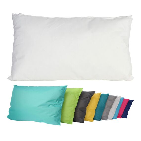 JACK Outdoor Lounge Kissen 30x50cm Dekokissen inkl. Füllung Wasserfest Sitzkissen Garten Stuhl Lotus Effekt, Farbe:Elfenbein