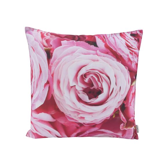 CB Home & Style Outdoor Garten Kissen Wasserabweisend Wasserfest 45 x 45 cm mit Füllung (Pfingstrose1)