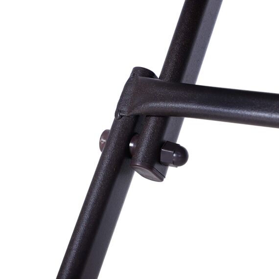 Outsunny Bistroset Polyrattan 3tlg. Balkonmöbel Set Sitzgruppe Essgruppe Gartenmöbel Garnitur