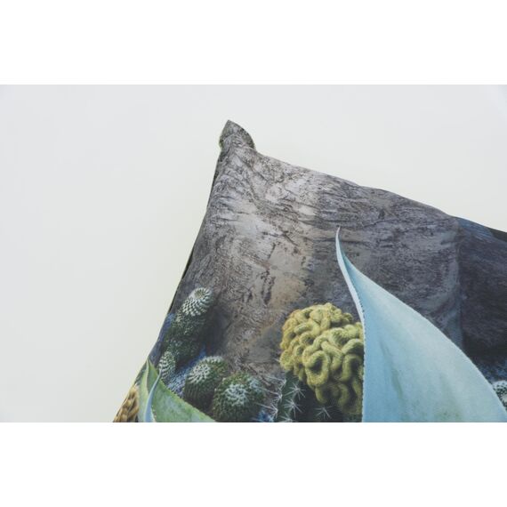 CB Home & Style Outdoor Garten Kissen Wasserabweisend Wasserfest 45 x 45 cm mit Füllung (Kaktus1)