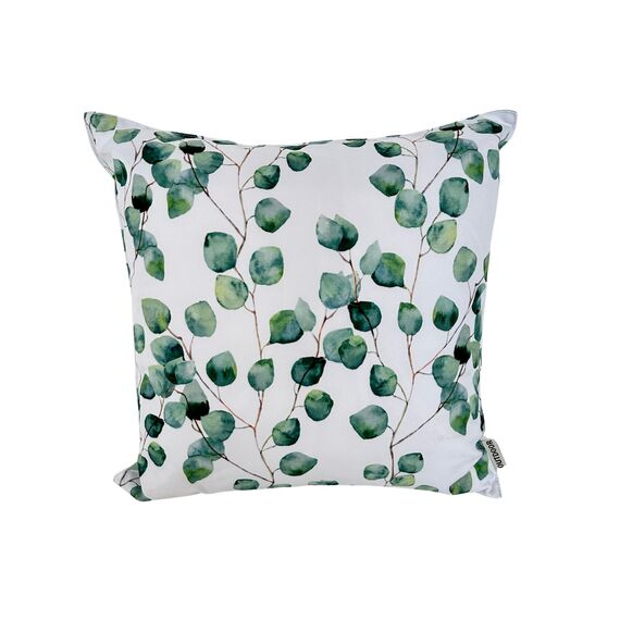 CB Home & Style Outdoor Garten Kissen Wasserabweisend Wasserfest 45 x 45 cm mit Füllung (Eucalyptus3)