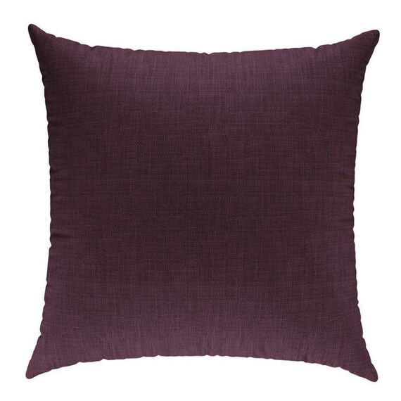 sunnypillow Dekokissen für Gartenmöbel, Palettenmöbel - Deko Kissen mit Reißverschluss 40 x 40 cm - Sofakissen mit Füllkissen - Kissen für Couch - Bequeme Zierkissen Violett
