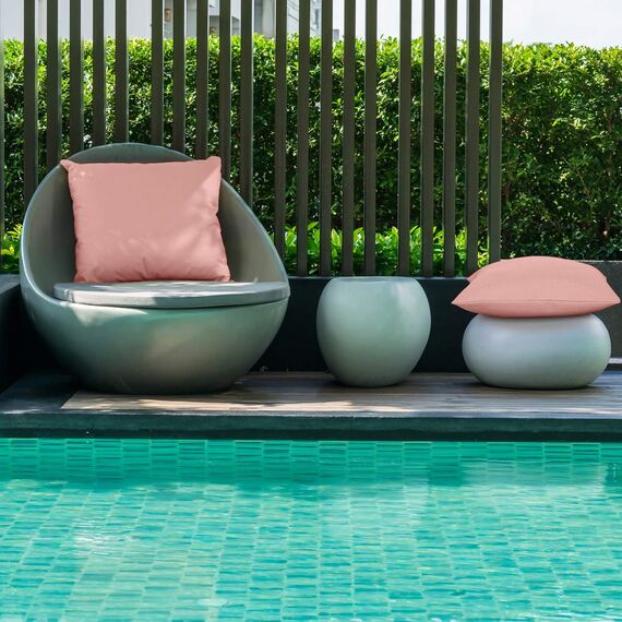 Dekorative, wasserdichte Kissenbezüge für den Außenbereich, quadratisch, für Terrasse, Balkon, Garten, wasserdichte Kissenhülle, PU-Beschichtung, Kissenbezüge für Couch, Bett, Terrasse, Sofa, Zelt,