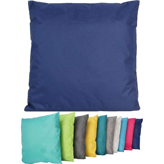 Coen Bakker Outdoor Lounge Kissen 45x45cm Dekokissen Inkl. Füllung Wasserfest Sitzkissen Garten Stuhl Lotus Effekt, Farbe:Flieder