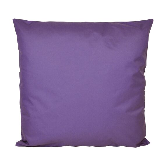 Coen Bakker Outdoor Lounge Kissen 45x45cm Dekokissen Inkl. Füllung Wasserfest Sitzkissen Garten Stuhl Lotus Effekt, Farbe:Lila
