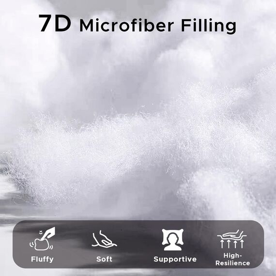 OTPIPCS 45x45 cm Outdoor Kissenfüllungen 2er Set wasserdichte Zierkissen für Gartenmöbel Sofa & Terrasse Weiße Quadratkissen mit Premium-Füllung Wetterfest & Dekorativ Couch Cushions