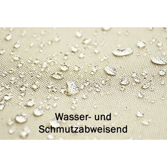 Coen Bakker Outdoor Lounge Kissen 45x45cm Dekokissen Inkl. Füllung Wasserfest Sitzkissen Garten Stuhl Lotus Effekt, Farbe:Sand