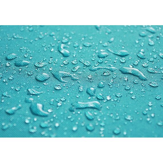 Coen Bakker Outdoor Lounge Kissen 45x45cm Dekokissen Inkl. Füllung Wasserfest Sitzkissen Garten Stuhl Lotus Effekt, Farbe:Petrol