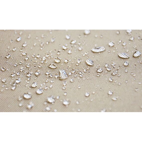 Coen Bakker Outdoor Lounge Kissen 45x45cm Dekokissen Inkl. Füllung Wasserfest Sitzkissen Garten Stuhl Lotus Effekt, Farbe:Taupe