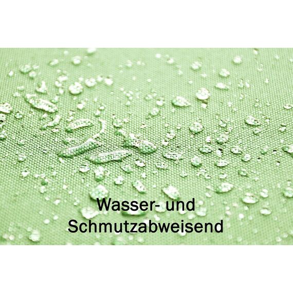 Coen Bakker Outdoor Lounge Kissen 45x45cm Dekokissen Inkl. Füllung Wasserfest Sitzkissen Garten Stuhl Lotus Effekt, Farbe:Mint