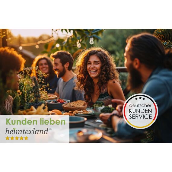 heimtexland ® Outdoorkissen Lotus Effekt 45x45 Garten Dekokissen Wasserabweisend Outdoor Lounge Deko Kissen Typ742 Eukalyptus