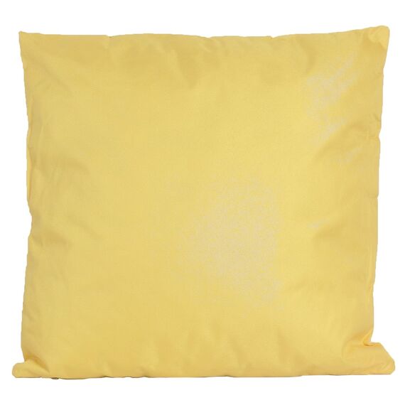 Coen Bakker Outdoor Lounge Kissen 45x45cm Dekokissen Inkl. Füllung Wasserfest Sitzkissen Garten Stuhl Lotus Effekt, Farbe:Gelb
