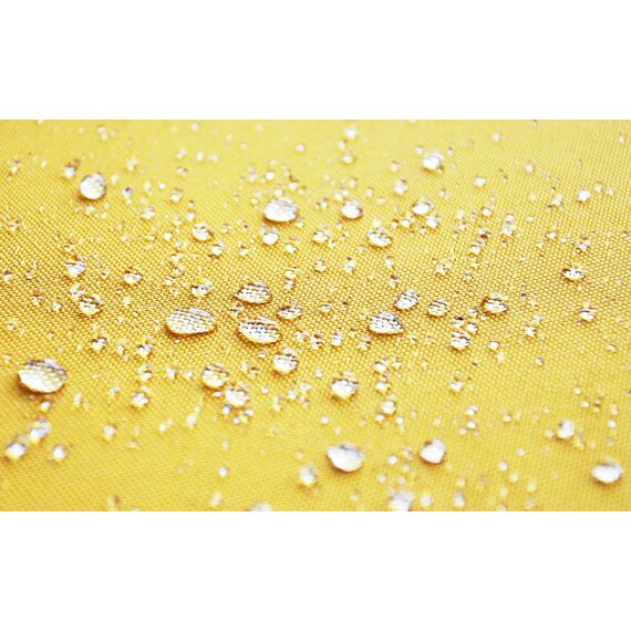 Coen Bakker Outdoor Lounge Kissen 45x45cm Dekokissen Inkl. Füllung Wasserfest Sitzkissen Garten Stuhl Lotus Effekt, Farbe:Gelb