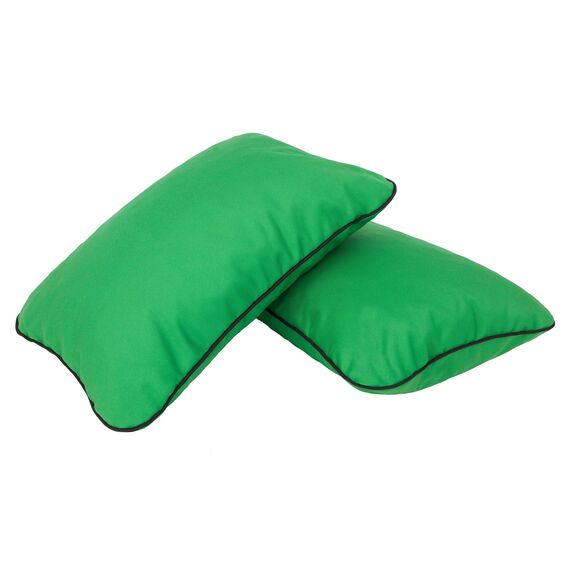 PillowPrim Grün Hollywoodschaukel Sitzkissen, 150 cm Gartenschaukel Sitzbank, Komfort Polster mit Rückenlehne, Ideal für Eckbänke und Sitztruhnen
