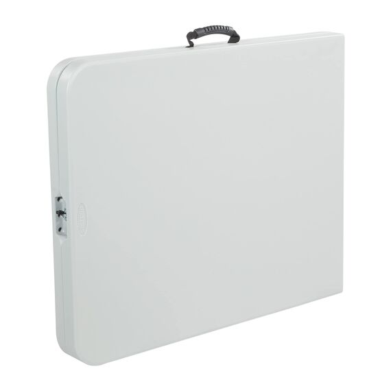 Office Star Kunstharzmöbel für den Innen- und Außenbereich, 3-teiliges Set, 2 Klappbänke und 1,8 m Tisch